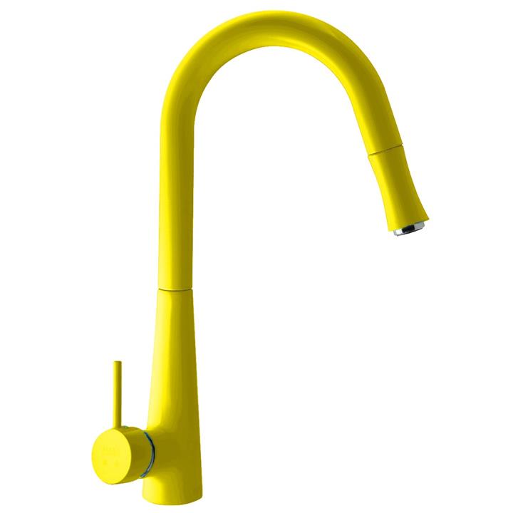 شیر ظرفشویی اوج مدل کراس زرد